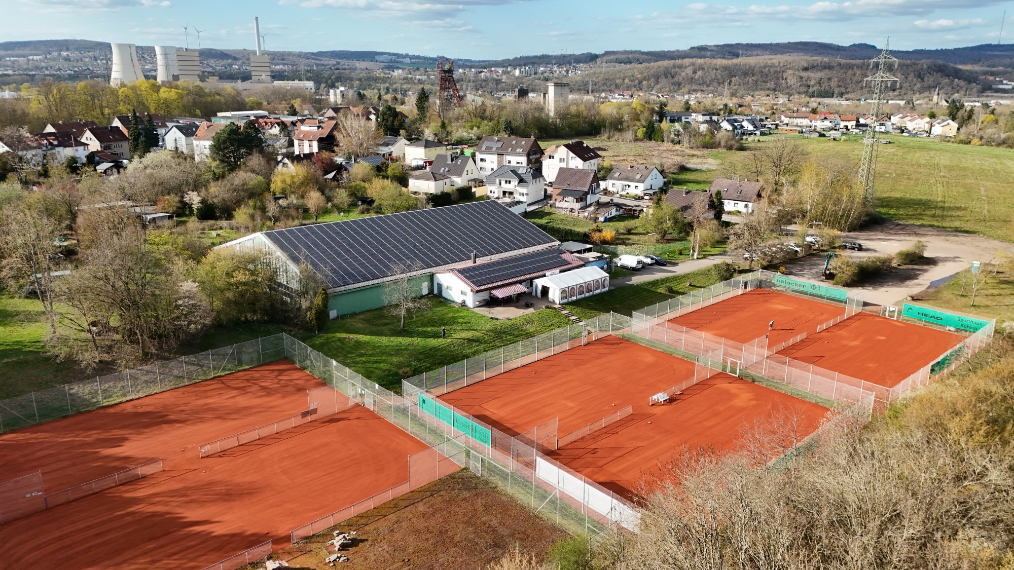 Außenanlage Drohnenbild